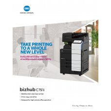 bizhub ONE i-Series C751i Brochure
